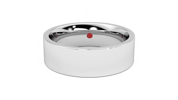 Taylor & Hart Elm Wedding Ring 360 degree image 29