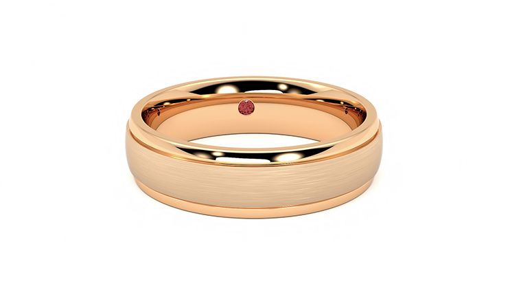 Taylor & Hart Emerson Wedding Ring 360 degree image 1
