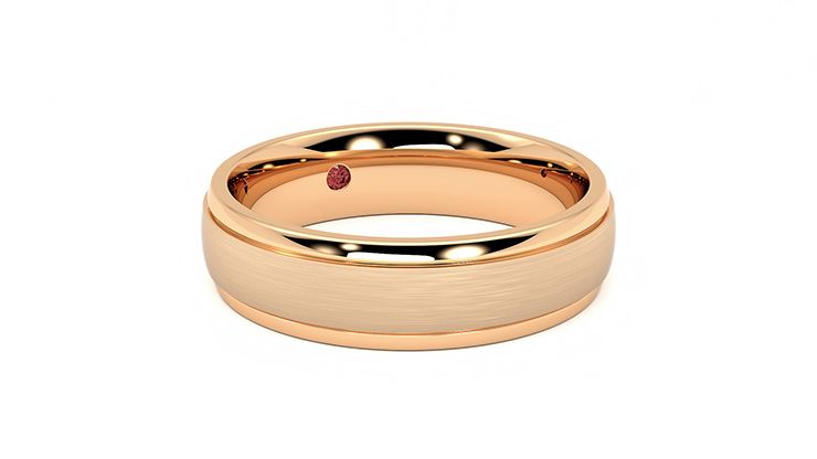 Taylor & Hart Emerson Wedding Ring 360 degree image 4