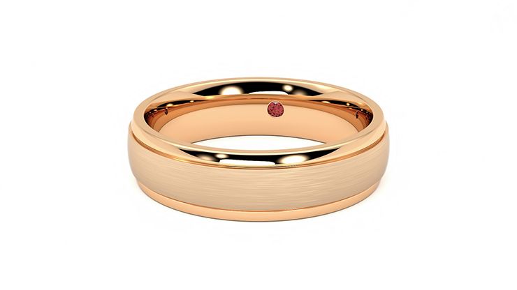 Taylor & Hart Emerson Wedding Ring 360 degree image 26