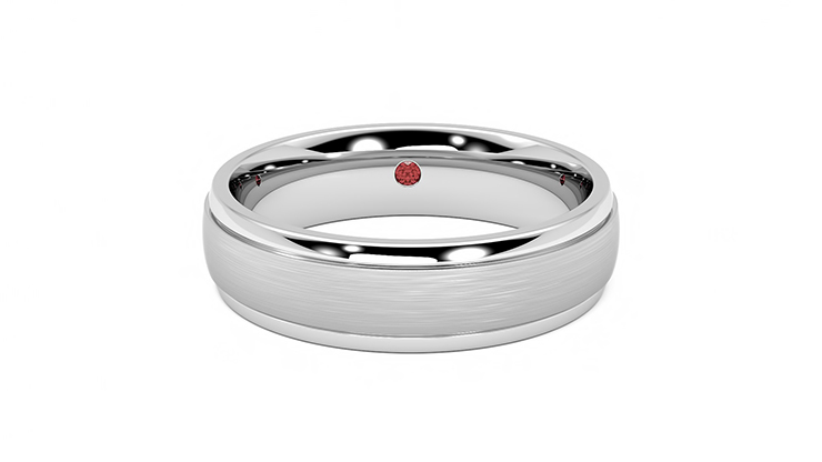 Taylor & Hart Emerson Wedding Ring 360 degree image 0