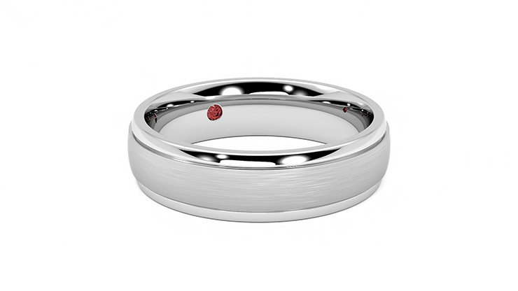 Taylor & Hart Emerson Wedding Ring 360 degree image 4