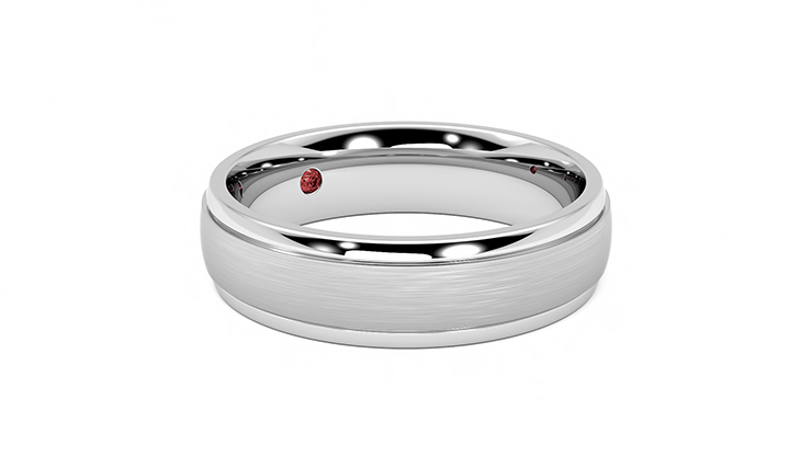Taylor & Hart Emerson Wedding Ring 360 degree image 5