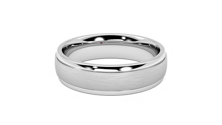Taylor & Hart Emerson Wedding Ring 360 degree image 16