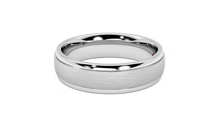 Taylor & Hart Emerson Wedding Ring 360 degree image 20