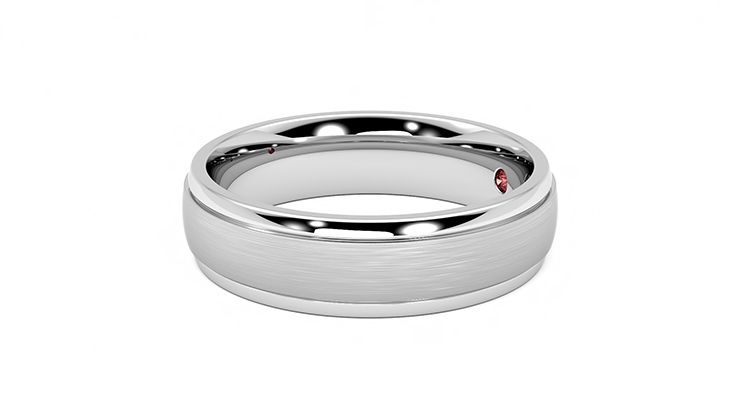 Taylor & Hart Emerson Wedding Ring 360 degree image 21