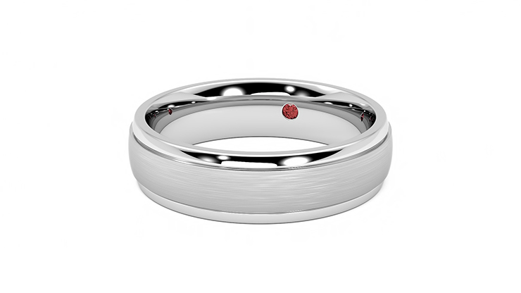 Taylor & Hart Emerson Wedding Ring 360 degree image 25