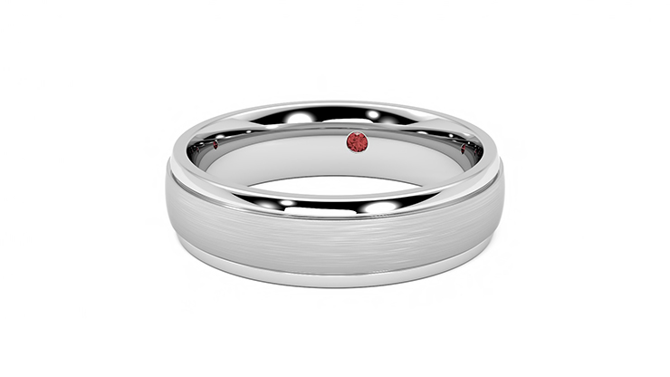 Taylor & Hart Emerson Wedding Ring 360 degree image 26