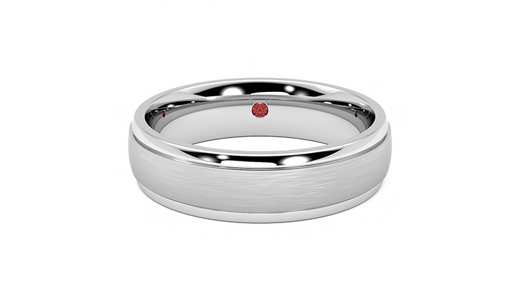 Taylor & Hart Emerson Wedding Ring 360 degree image 29