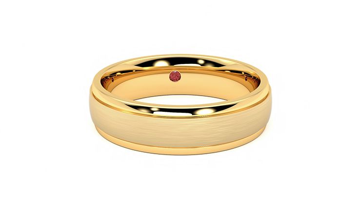 Taylor & Hart Emerson Wedding Ring 360 degree image 1