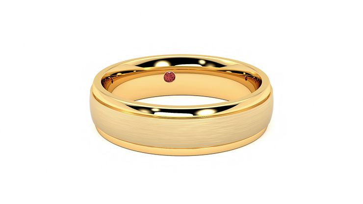 Taylor & Hart Emerson Wedding Ring 360 degree image 2