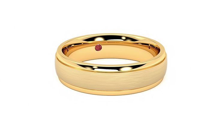 Taylor & Hart Emerson Wedding Ring 360 degree image 3