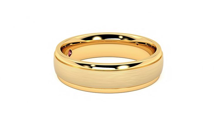 Taylor & Hart Emerson Wedding Ring 360 degree image 7