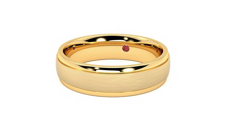 Taylor & Hart Emerson Wedding Ring 360 degree image 25
