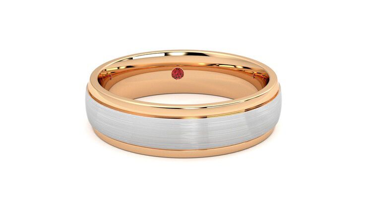 Taylor & Hart Emerson Wedding Ring 360 degree image 2