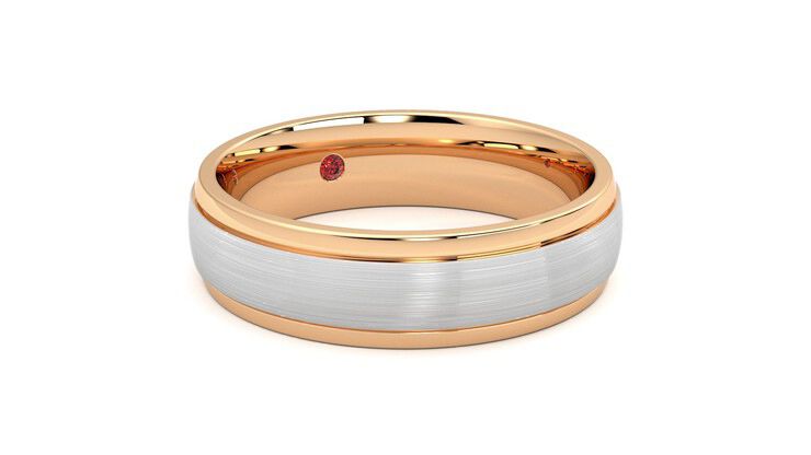 Taylor & Hart Emerson Wedding Ring 360 degree image 5