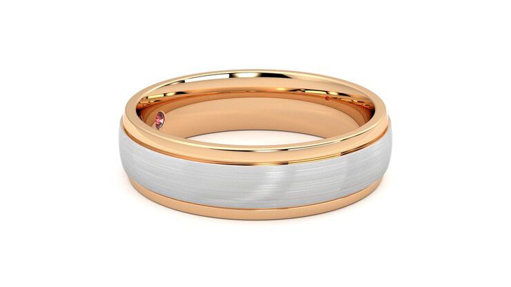 Taylor & Hart Emerson Wedding Ring 360 degree image 8