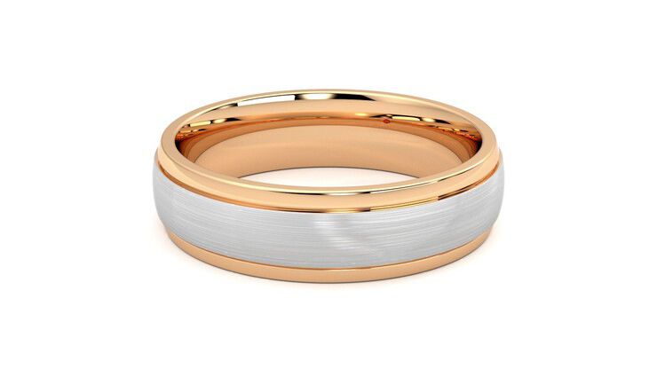Taylor & Hart Emerson Wedding Ring 360 degree image 11
