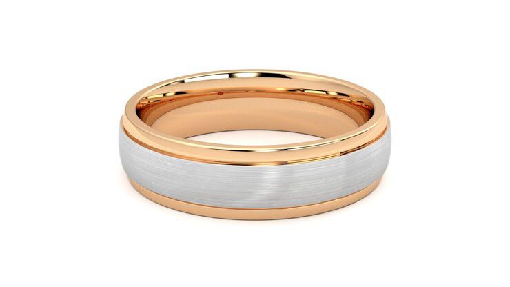Taylor & Hart Emerson Wedding Ring 360 degree image 18
