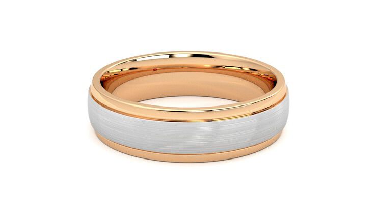 Taylor & Hart Emerson Wedding Ring 360 degree image 19