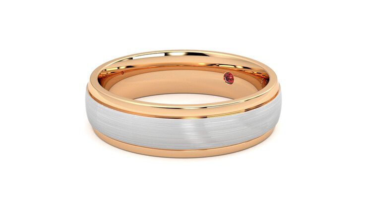 Taylor & Hart Emerson Wedding Ring 360 degree image 24