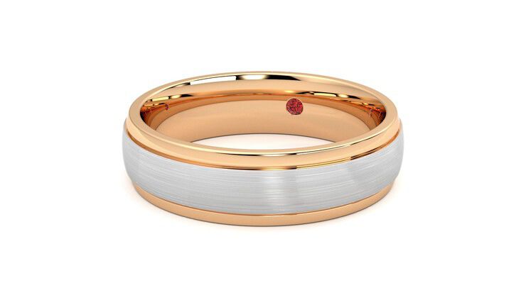 Taylor & Hart Emerson Wedding Ring 360 degree image 26