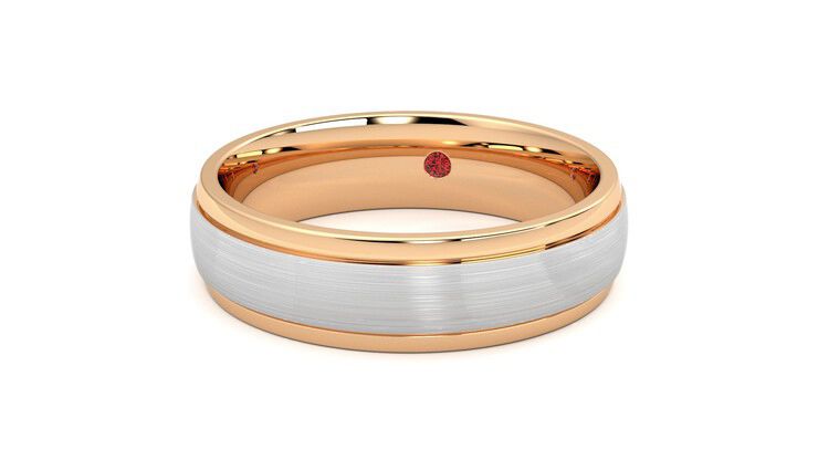 Taylor & Hart Emerson Wedding Ring 360 degree image 27