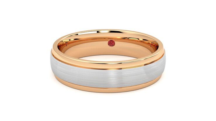Taylor & Hart Emerson Wedding Ring 360 degree image 28