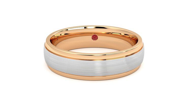 Taylor & Hart Emerson Wedding Ring 360 degree image 29