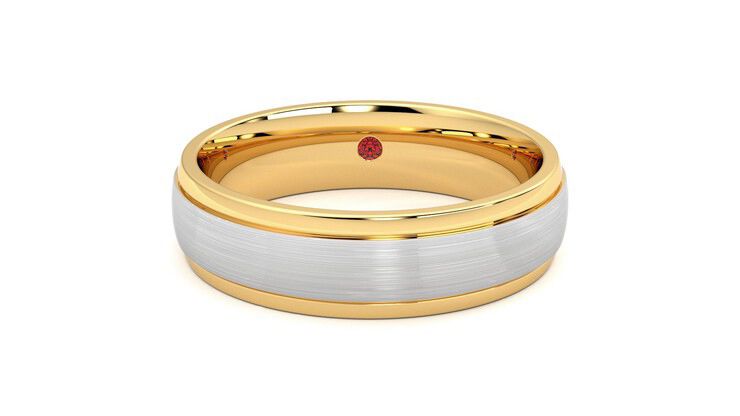 Taylor & Hart Emerson Wedding Ring 360 degree image 0