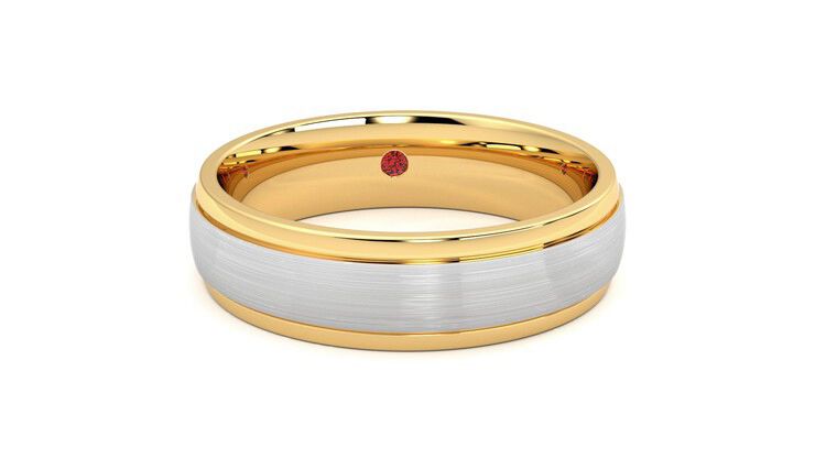 Taylor & Hart Emerson Wedding Ring 360 degree image 2