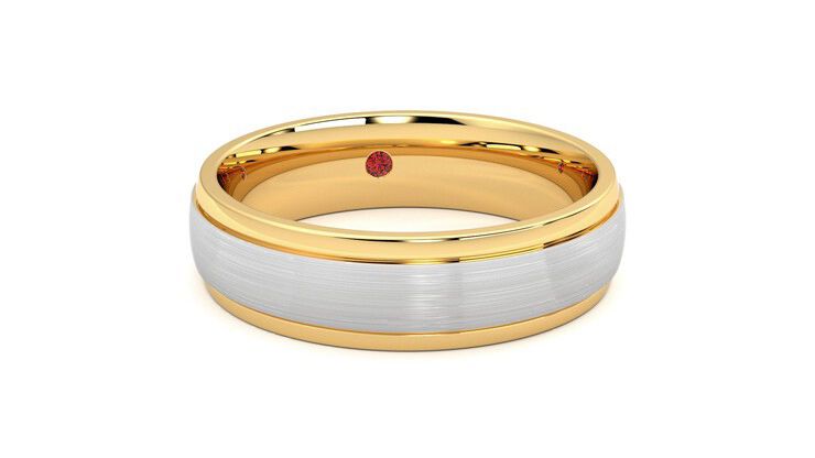 Taylor & Hart Emerson Wedding Ring 360 degree image 3