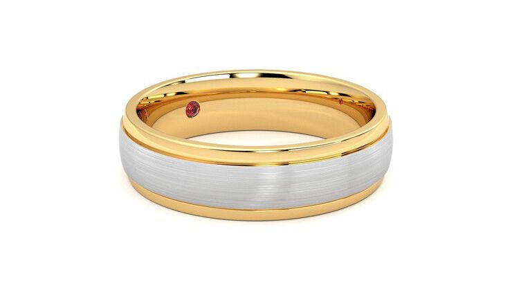 Taylor & Hart Emerson Wedding Ring 360 degree image 6