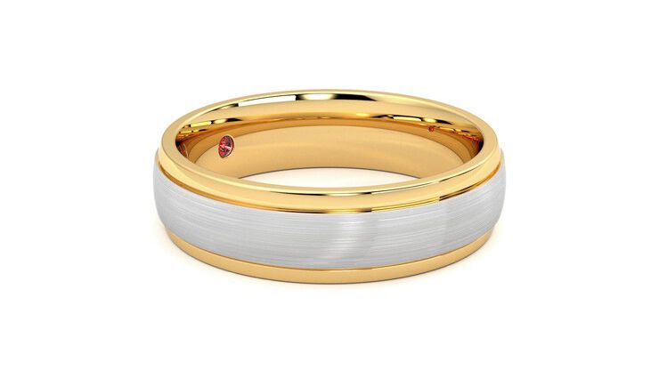 Taylor & Hart Emerson Wedding Ring 360 degree image 7