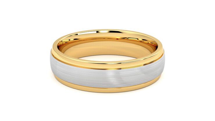 Taylor & Hart Emerson Wedding Ring 360 degree image 13