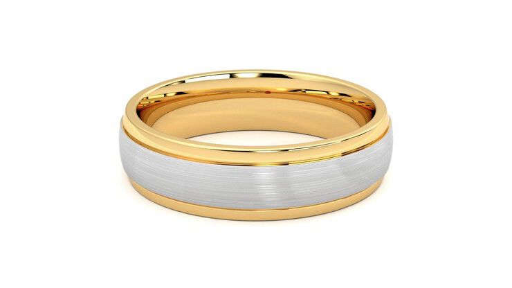 Taylor & Hart Emerson Wedding Ring 360 degree image 14