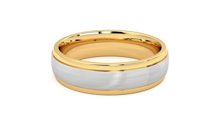 Taylor & Hart Emerson Wedding Ring 360 degree image 18