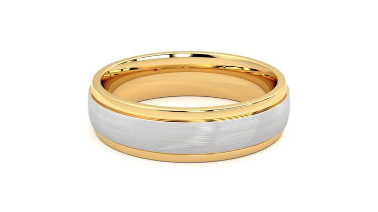 Taylor & Hart Emerson Wedding Ring 360 degree image 19