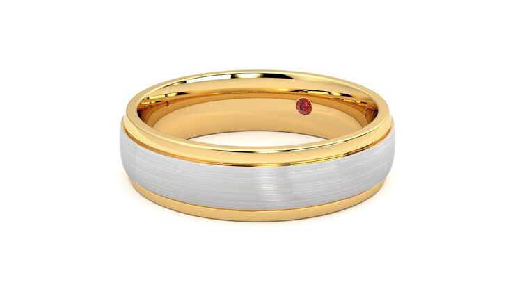 Taylor & Hart Emerson Wedding Ring 360 degree image 25