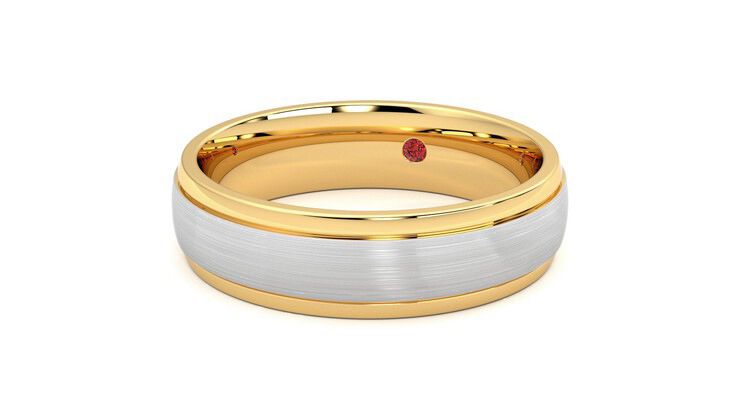 Taylor & Hart Emerson Wedding Ring 360 degree image 26