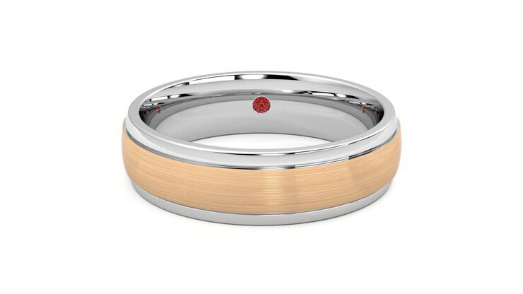 Taylor & Hart Emerson Wedding Ring 360 degree image 0