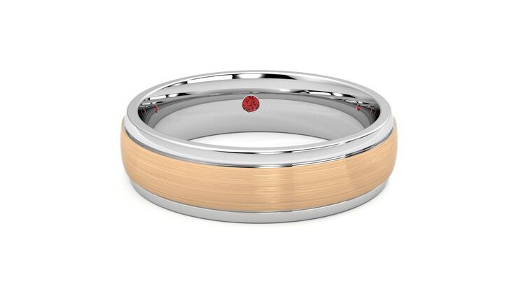 Taylor & Hart Emerson Wedding Ring 360 degree image 2