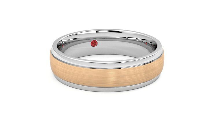 Taylor & Hart Emerson Wedding Ring 360 degree image 4