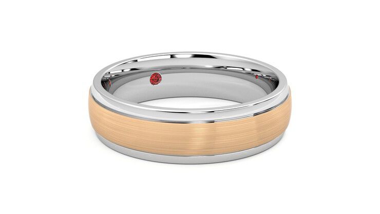 Taylor & Hart Emerson Wedding Ring 360 degree image 5