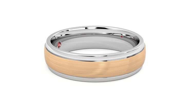 Taylor & Hart Emerson Wedding Ring 360 degree image 8