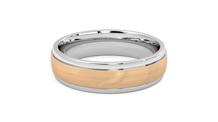 Taylor & Hart Emerson Wedding Ring 360 degree image 9