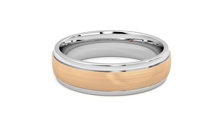 Taylor & Hart Emerson Wedding Ring 360 degree image 11