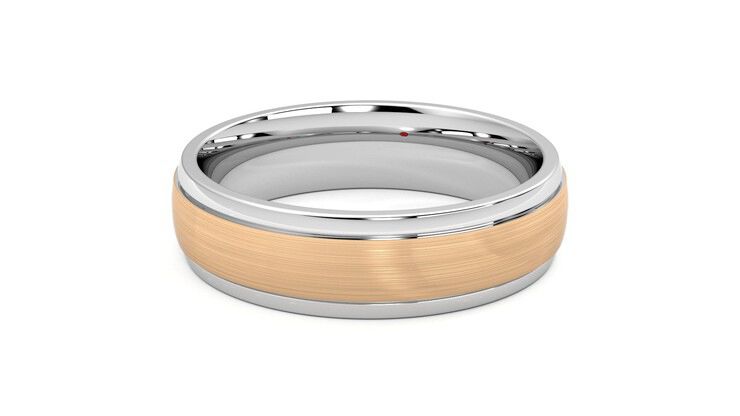Taylor & Hart Emerson Wedding Ring 360 degree image 13