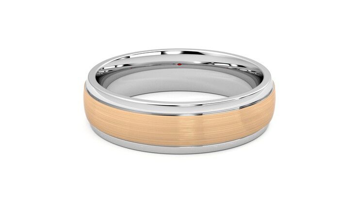 Taylor & Hart Emerson Wedding Ring 360 degree image 15