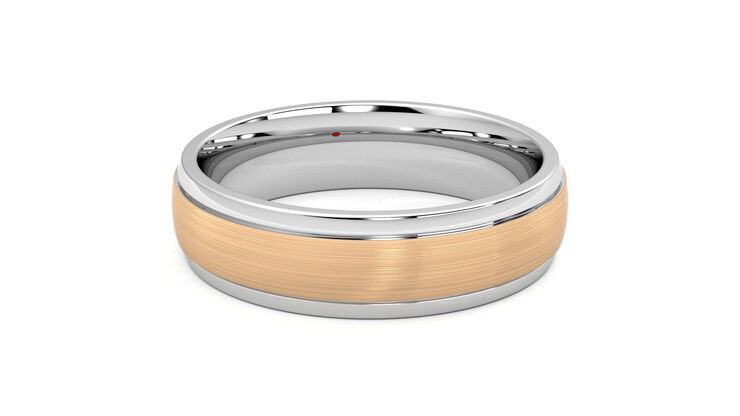 Taylor & Hart Emerson Wedding Ring 360 degree image 17